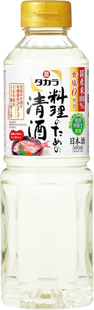タカラ 料理のための清酒 [ 日本酒 500ml ペット ]
